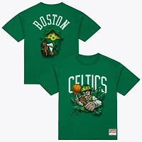 T-shirt Mitchell & Ness Kelly Green Boston Celtics Breakthrough pour homme