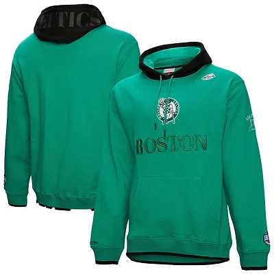 Sweat à capuche Mitchell & Ness Kelly Green Boston Celtics Hardwood Classics Team OG 3.0 pour homme