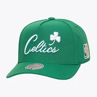 Men's Mitchell & Ness  Kelly Green Boston Celtics Legendary Home Pro Pinch Snapback Hat