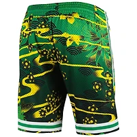 Men's Mitchell & Ness  Kelly Green Boston Celtics Lunar New Year Swingman Shorts