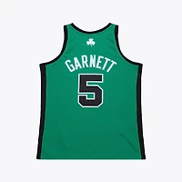 Men's Mitchell & Ness Kevin Garnett Kelly Green Boston Celtics 2007-08 Hardwood Classics Authentic Jersey