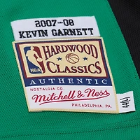 Men's Mitchell & Ness Kevin Garnett Kelly Green Boston Celtics 2007-08 Hardwood Classics Authentic Jersey