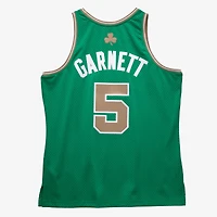 Maillot Swingman Mitchell & Ness Kevin Garnett vert Kelly Boston Celtics 2007-08 Hardwood Classics pour homme