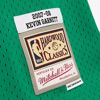 Maillot Swingman Mitchell & Ness Kevin Garnett vert Kelly Boston Celtics 2007-08 Hardwood Classics pour homme