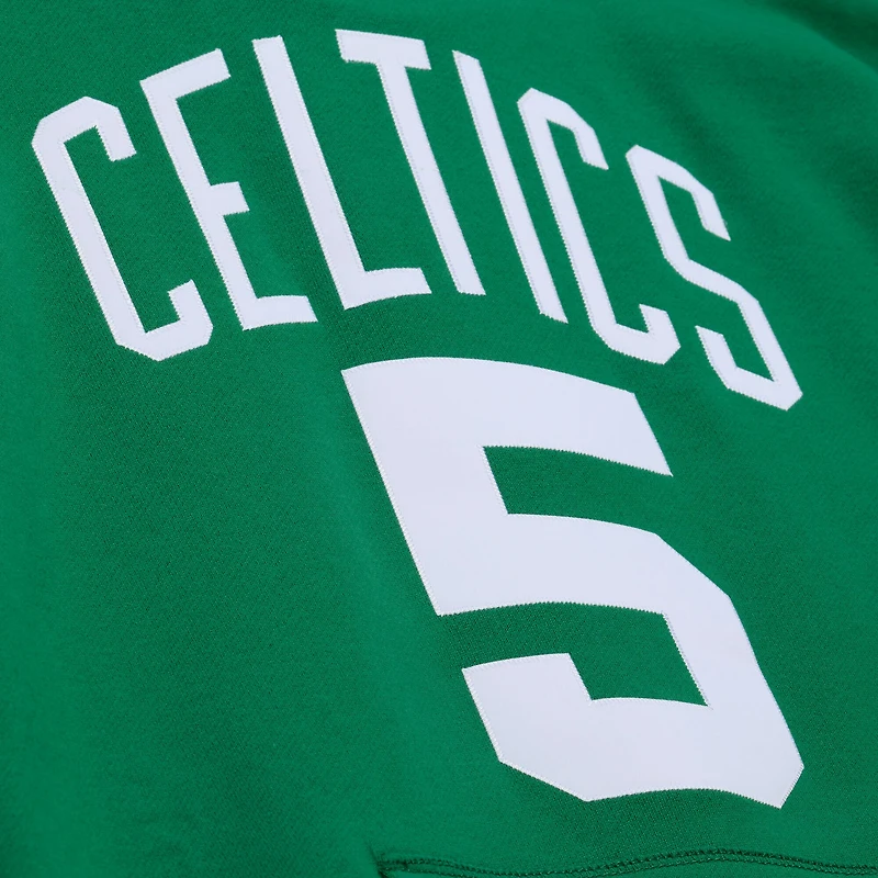 Men's Mitchell & Ness Kevin Garnett Kelly Green Boston Celtics Name Number Hoodie