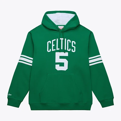 Men's Mitchell & Ness Kevin Garnett Kelly Green Boston Celtics Name Number Hoodie