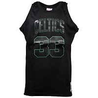 Mitchell & Ness Larry Bird Noir Boston Celtics Hardwood Classics Maillot Swingman Dynamique Homme