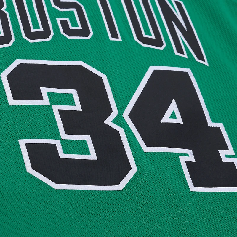 Maillot authentique Mitchell & Ness Paul Pierce vert Kelly des Boston Celtics 2007-08 Hardwood Classics pour homme