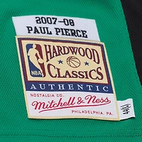 Maillot authentique Mitchell & Ness Paul Pierce vert Kelly des Boston Celtics 2007-08 Hardwood Classics pour homme