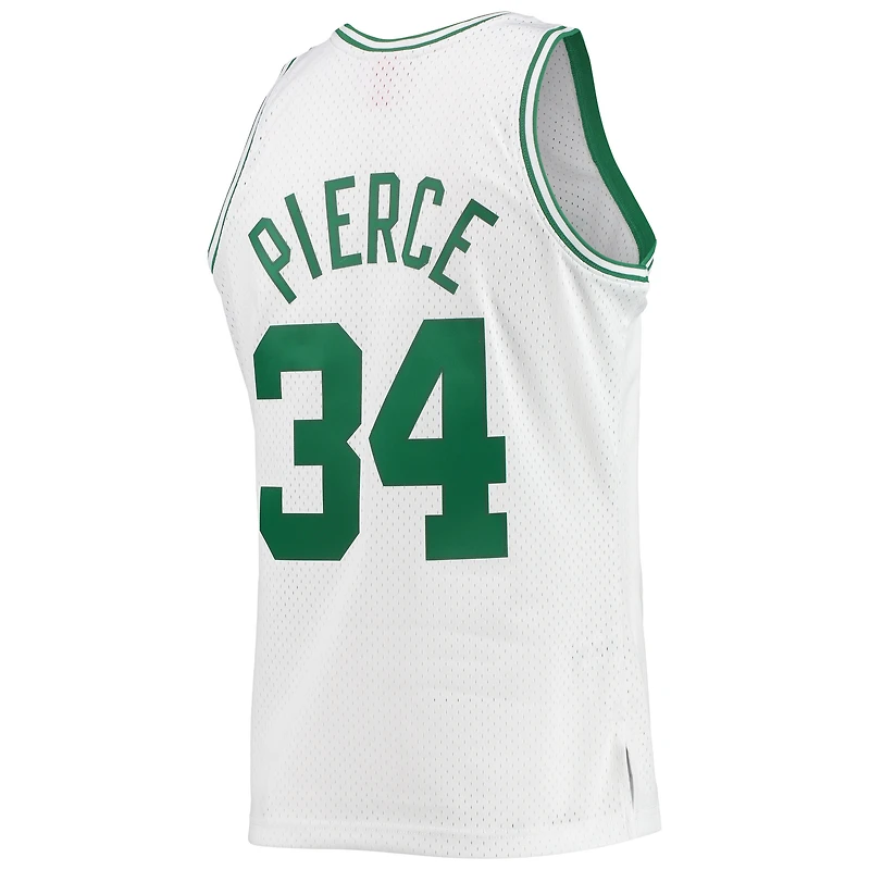 Maillot Swingman Mitchell & Ness Paul Pierce blanc Boston Celtics Hardwood Classics pour hommes