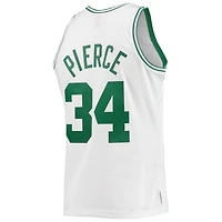 Maillot Swingman Mitchell & Ness Paul Pierce blanc Boston Celtics Hardwood Classics pour hommes