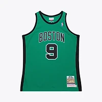 Men's Mitchell & Ness Rajon Rondo Kelly Green Boston Celtics 2007-08 Hardwood Classics Authentic Jersey