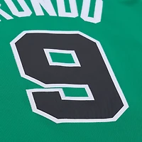 Maillot authentique Mitchell & Ness Rajon Rondo vert Kelly Boston Celtics 2007-08 Hardwood Classics pour homme