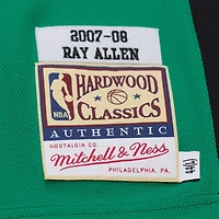 Maillot authentique Mitchell & Ness Ray Allen Kelly Green Boston Celtics 2007-08 Hardwood Classics pour homme