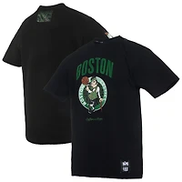 T-shirt noir de qualité supérieure pour homme NBA x Two Hype Boston Celtics Collection Culture & Hoops