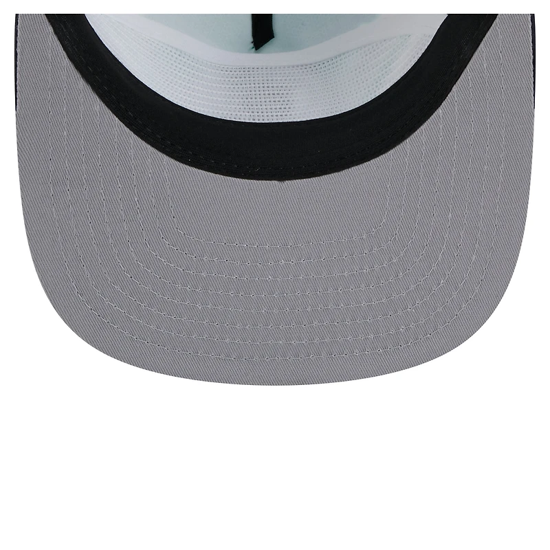 Casquette de golf à visière rabattable New Era noire/verte Kelly pour homme, Boston Celtics