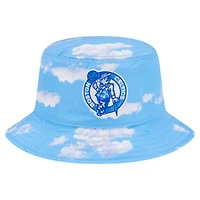 Men's New Era Black/Light Blue Boston Celtics Summer Sun and Storm Reversible Bucket Hat