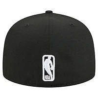 Casquette ajustée New Era Boston Celtics 59FIFTY noire pour homme