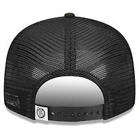 Men's New Era Black Boston Celtics 9FIFTY Snapback Trucker Hat