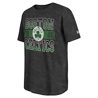 Men's New Era Black Boston Celtics Enzyme Washed Oversized T-Shirt