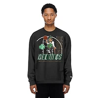 Sweat-shirt en polaire stretch noir New Era Boston Celtics Collection Loisirs pour homme