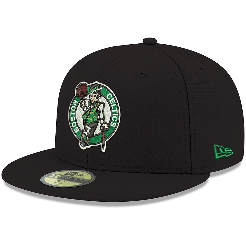Casquette ajustée 59FIFTY pour homme aux couleurs officielles des Boston Celtics New Era