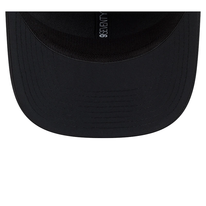 Men's New Era Black Boston Celtics Sport Rope Vented Stretch-Snap 9SEVENTY Hat
