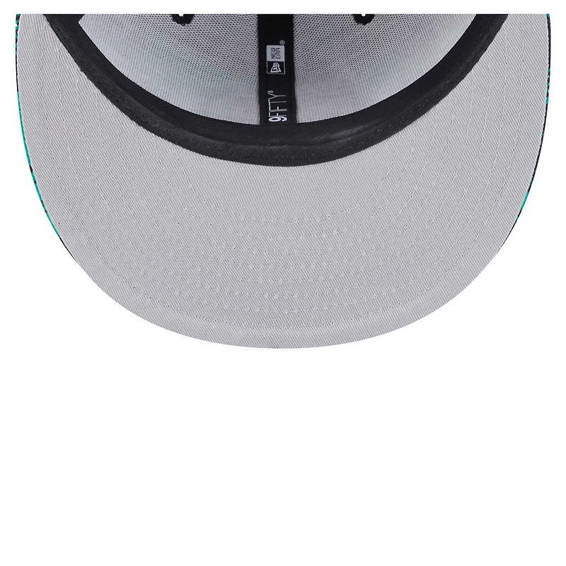 Casquette à visière noire Boston Celtics Tip-Off 9FIFTY Snapback New Era pour homme