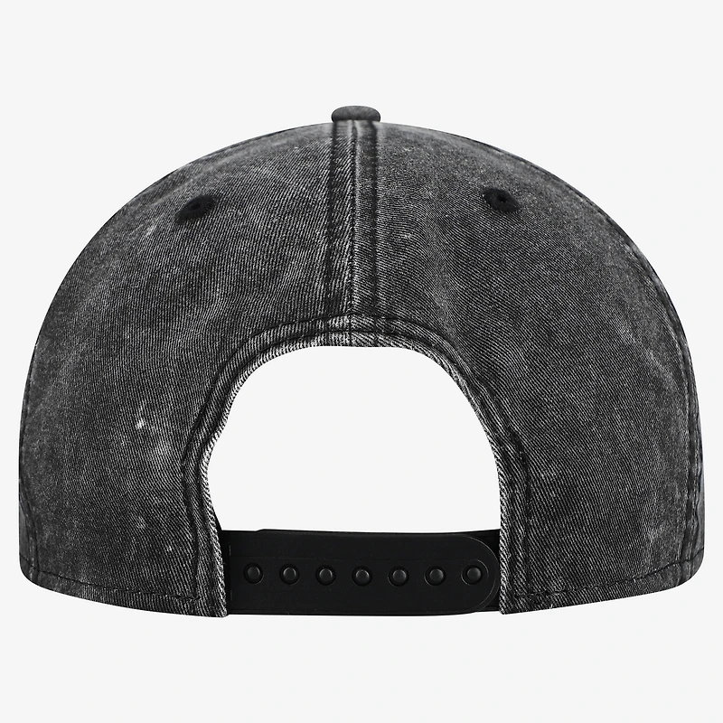 Men's New Era  Black Boston Celtics Washed Tonal 9FIFTY Snapback Hat