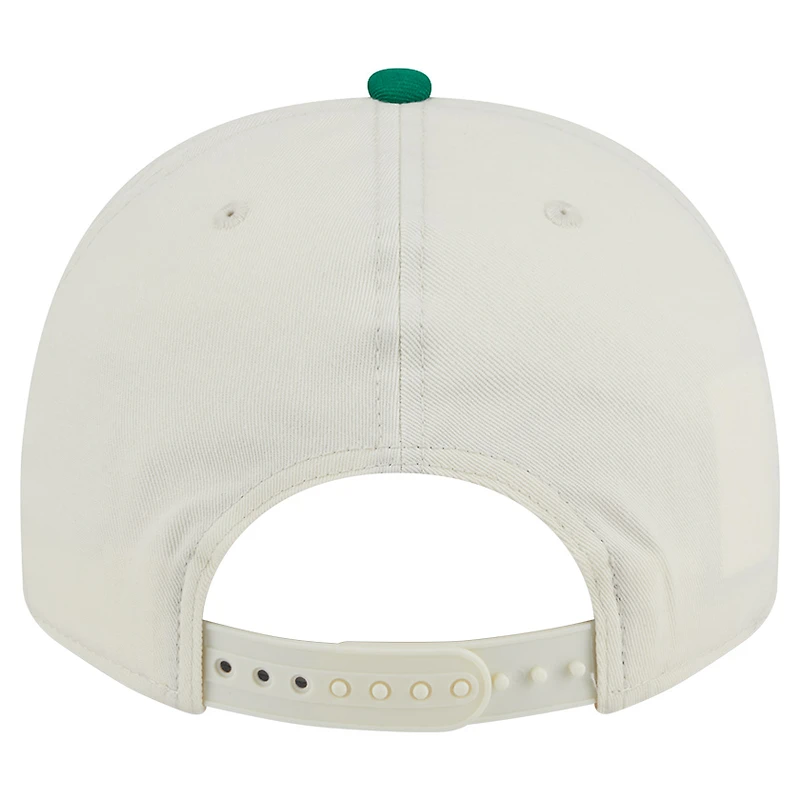 Casquette snapback 9FIFTY A-Frame Boston Celtics crème/vert Kelly New Era pour homme
