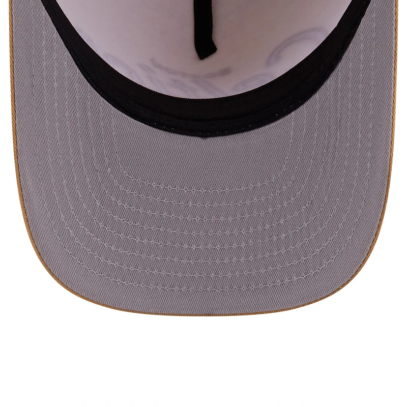 Casquette snapback New Era crème Boston Celtics 9FIFTY A-Frame pour homme
