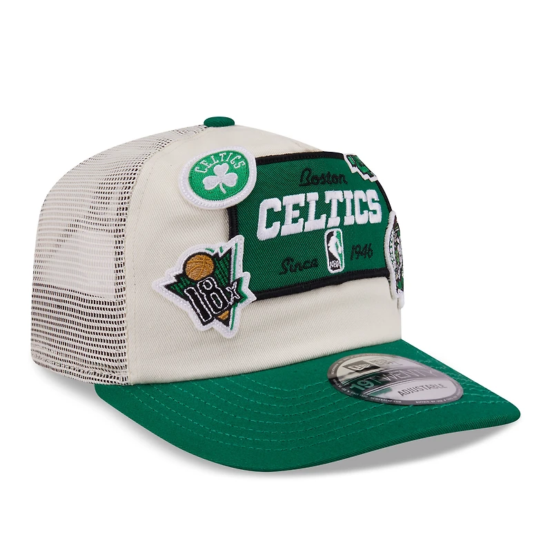 Casquette ajustable New Era Kelly Green Boston Celtics 19TWENTY pour homme