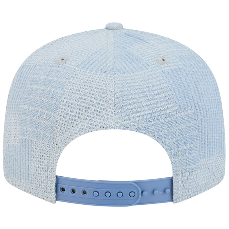 Men's New Era Denim Boston Celtics Injection Denim Patchwork 9FIFTY Snapback Hat