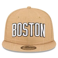 Men's New Era Gold Boston Celtics 2025/26 City Edition Alternate 9FIFTY Snapback Hat