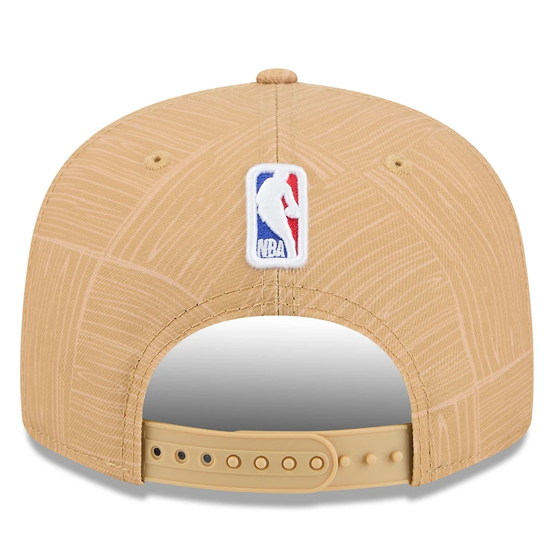 Casquette snapback New Era Gold Boston Celtics 2025/26 City Edition Alternate 9FIFTY pour homme