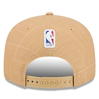 Casquette snapback New Era Gold Boston Celtics 2025/26 City Edition Alternate 9FIFTY pour homme