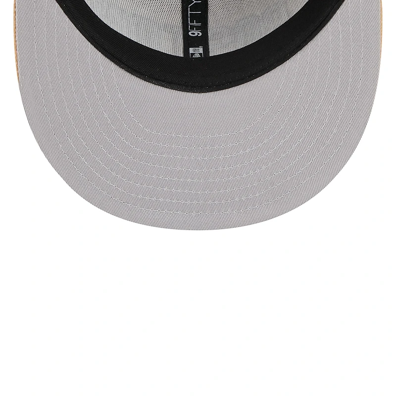 Men's New Era Gold Boston Celtics 2025/26 City Edition Alternate 9FIFTY Snapback Hat