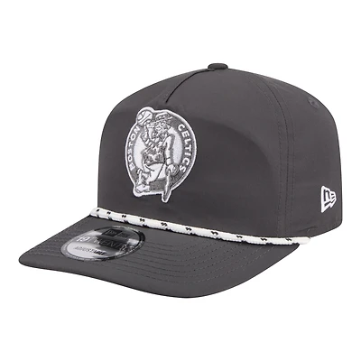 Casquette ajustable New Era Graphite Boston Celtics Tonal Rope 19TWENTY pour homme
