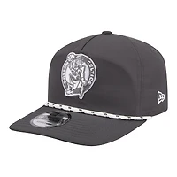Casquette ajustable New Era Graphite Boston Celtics Tonal Rope 19TWENTY pour homme