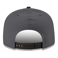 Men's New Era Gray/Black Boston Celtics Logo 2-Tone 9FIFTY Snapback Hat