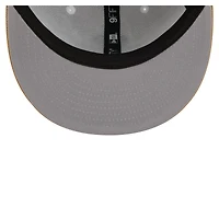 Men's New Era  Gray/Tan Boston Celtics City Edition 9FIFTY Snapback Hat