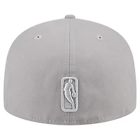 Men's New Era Gray Boston Celtics Color Pack 59FIFTY Fitted Hat