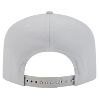 Men's New Era  Gray Boston Celtics Colorpack A-Frame Pinch Front 9FIFTY Snapback Hat