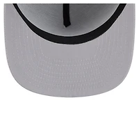 Men's New Era  Gray Boston Celtics Colorpack A-Frame Pinch Front 9FIFTY Snapback Hat
