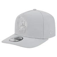 Men's New Era  Gray Boston Celtics Colorpack A-Frame Pinch Front 9FIFTY Snapback Hat