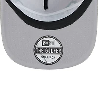 Men's New Era Gray Boston Celtics Throwback Corduroy Golfer Snapback Hat
