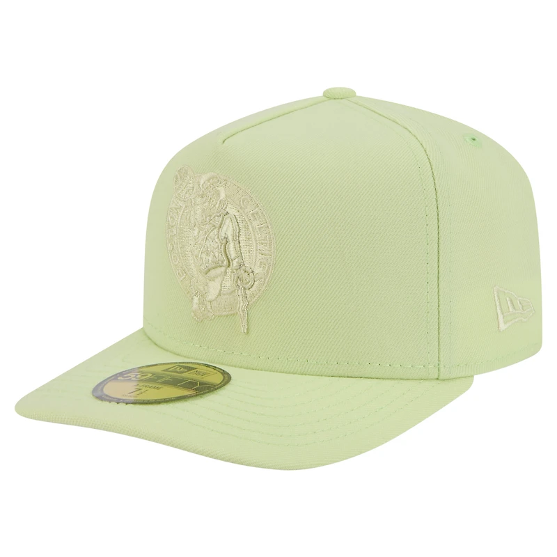Casquette ajustée Boston Celtics Colorpack A-Frame 59FIFTY pour homme de New Era, verte
