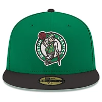 Casquette ajustée New Era verte Boston Celtics 59FIFTY pour homme