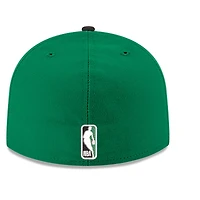 Men's New Era Green Boston Celtics Two-Tone 59FIFTY Fitted Hat