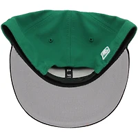 Casquette ajustable 9FIFTY Snapback ajustable bicolore des Boston Celtics New Era Kelly pour homme, vert/noir